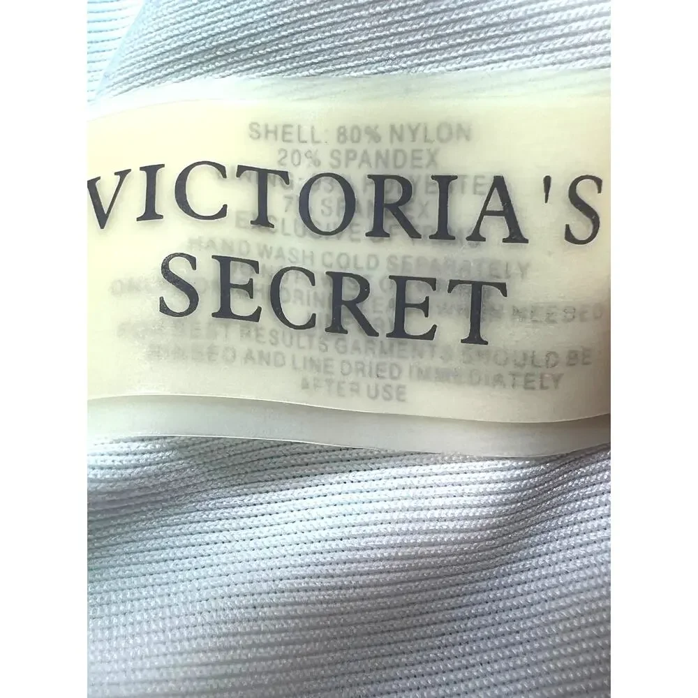 Victoria's Secret Swim Size XS Blue Bikini Bottom